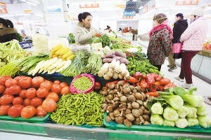 新二七农贸市场盛装开业 一站式农副产品采购新体验